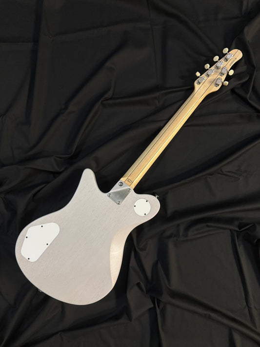 OOPEGG Limited Edition Trailbreaker Special w. G5 Vibrato + Mini Humbucker / White Blonde