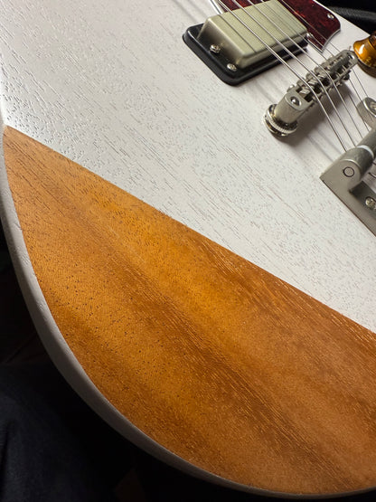 OOPEGG Limited Edition Trailbreaker Special w. G5 Vibrato + Mini Humbucker / White Blonde